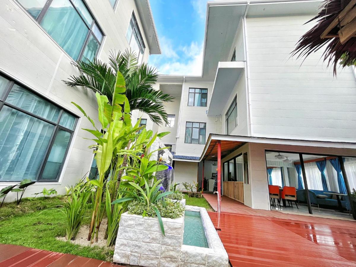 Siargao Seasky Resort Catangnan Luaran gambar