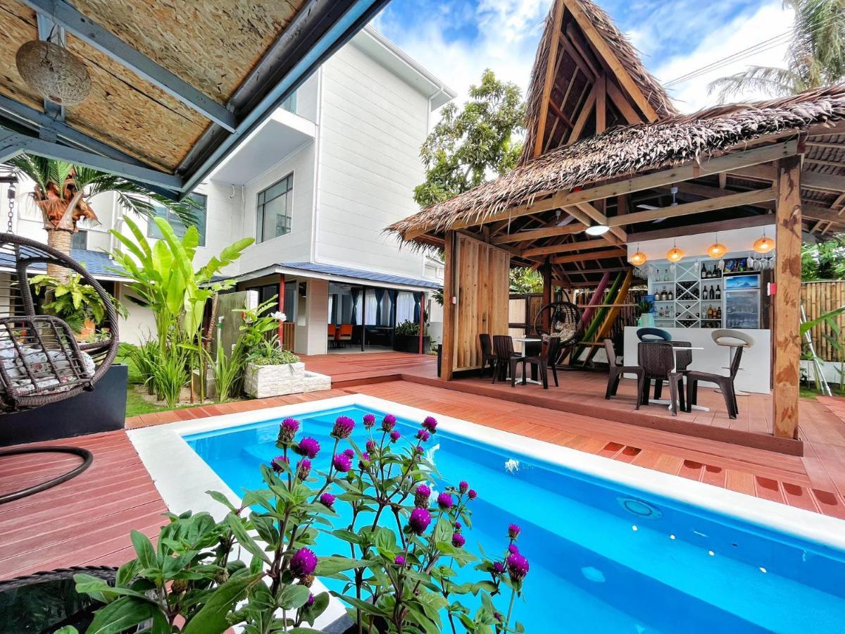 Siargao Seasky Resort Catangnan Luaran gambar